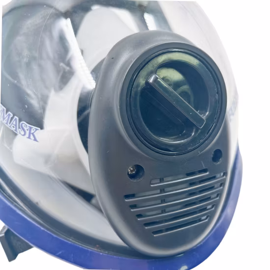 Industrial Tactical Firefighter Police Mining Butane Weed Silicone Toxic Full Face Gas Mask