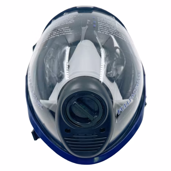 Industrial Tactical Firefighter Police Mining Butane Weed Silicone Toxic Full Face Gas Mask