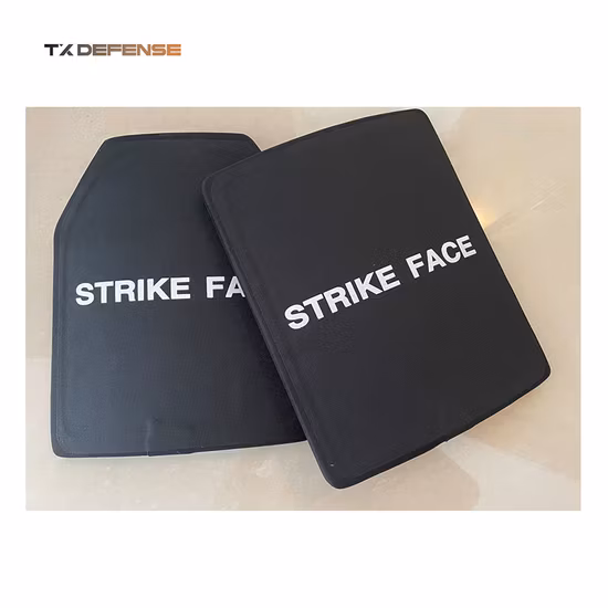Nij IV Stasilicon Carbide 탄도 패널 육군 경찰 전술 조끼를 위한 단단한 갑옷 방탄판